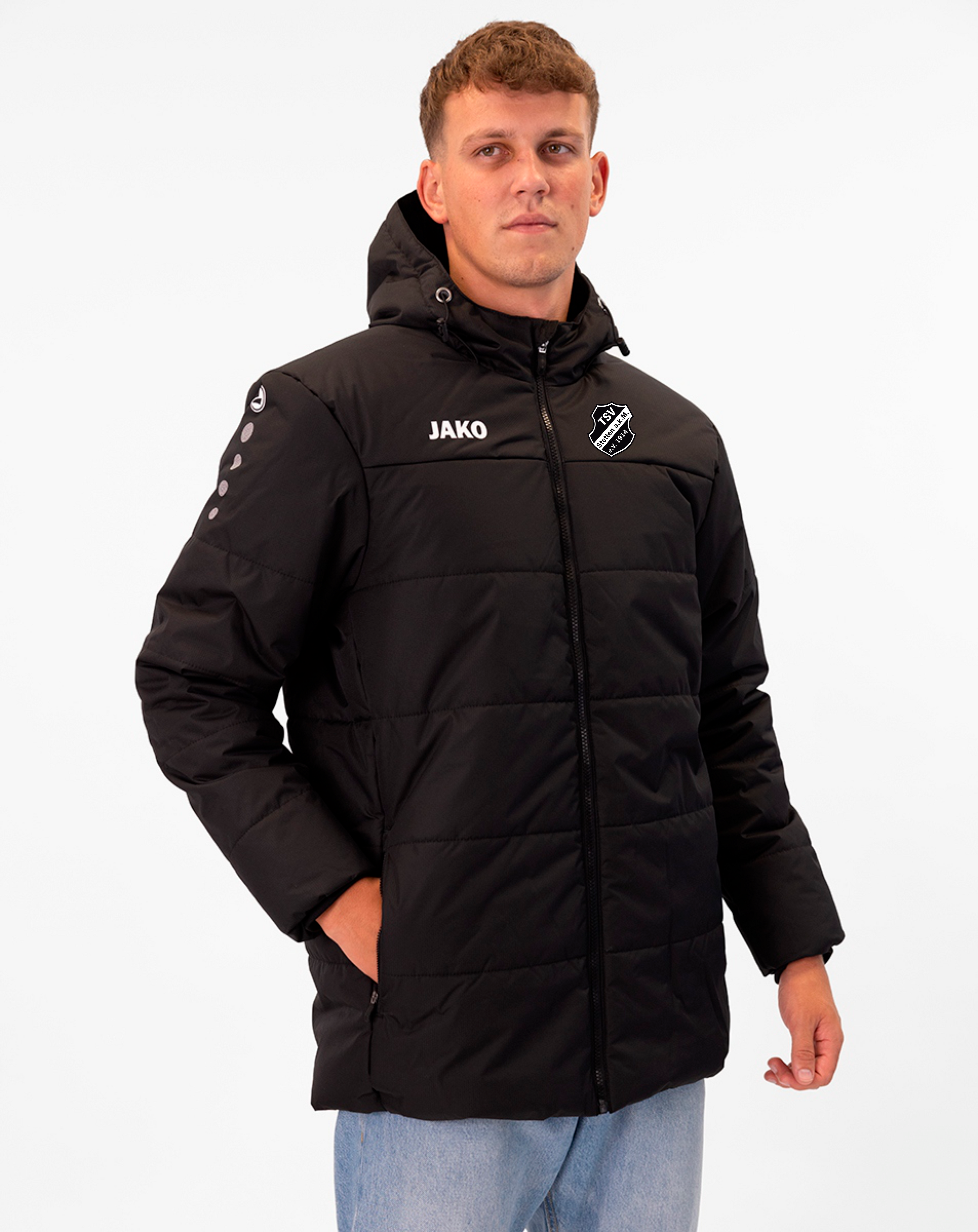 JAKO Coachjacke Team mit Kapuze